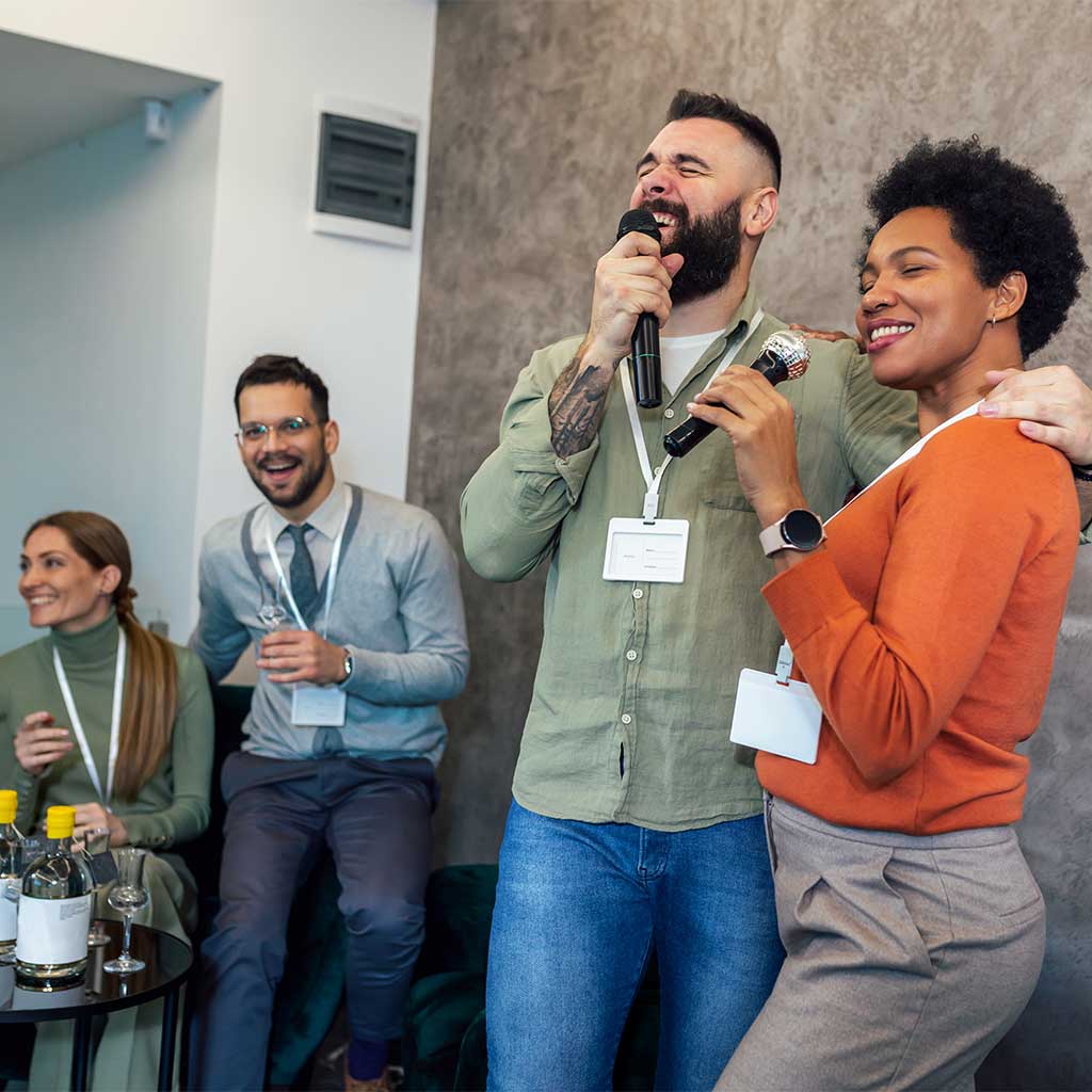 Corporate Functions karaoke hire 1