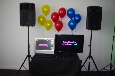 Gold Karaoke with screen devon Gold Karaoke with screen devon